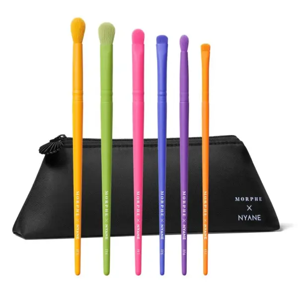 Morphe X Nyane - Vibrant Blends 6-piece Eye Brush Set